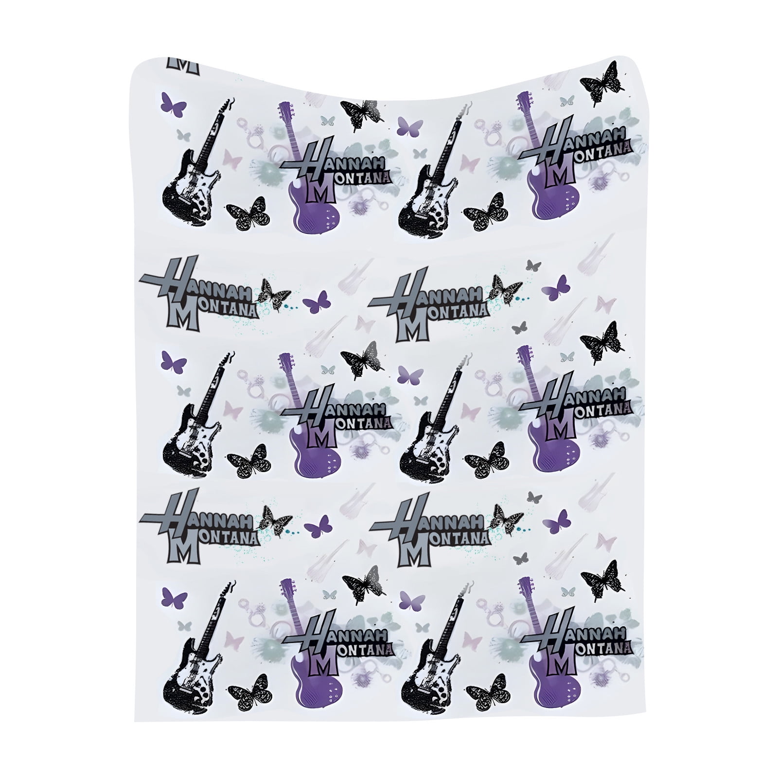 Hannah Montana Flannel Plush Blanket Soft Warm for Home Use, High ...