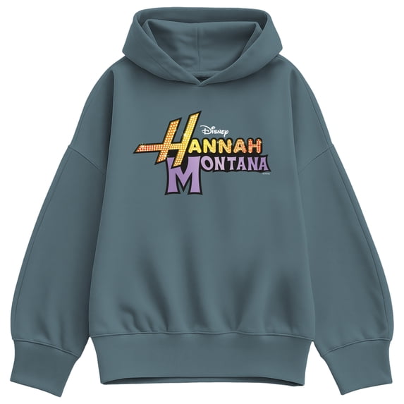 Hannah Montana - Logo - Women's Oversized Fleece Hoodie Sweatshirt