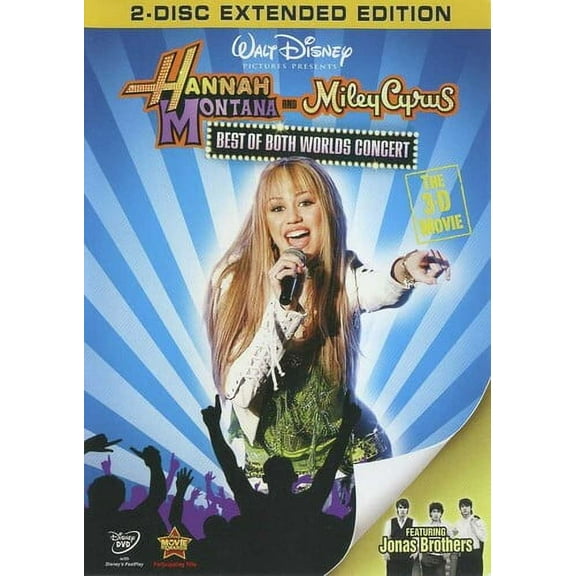 Hannah Montana & Miley Cyrus: Best of Both Worlds Concert (DVD), Disney, Music & Performance