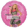 thumbnail image 1 of Hannah Montana 'Rock the Stage' Pink Foil Mylar Balloon, 1 of 1