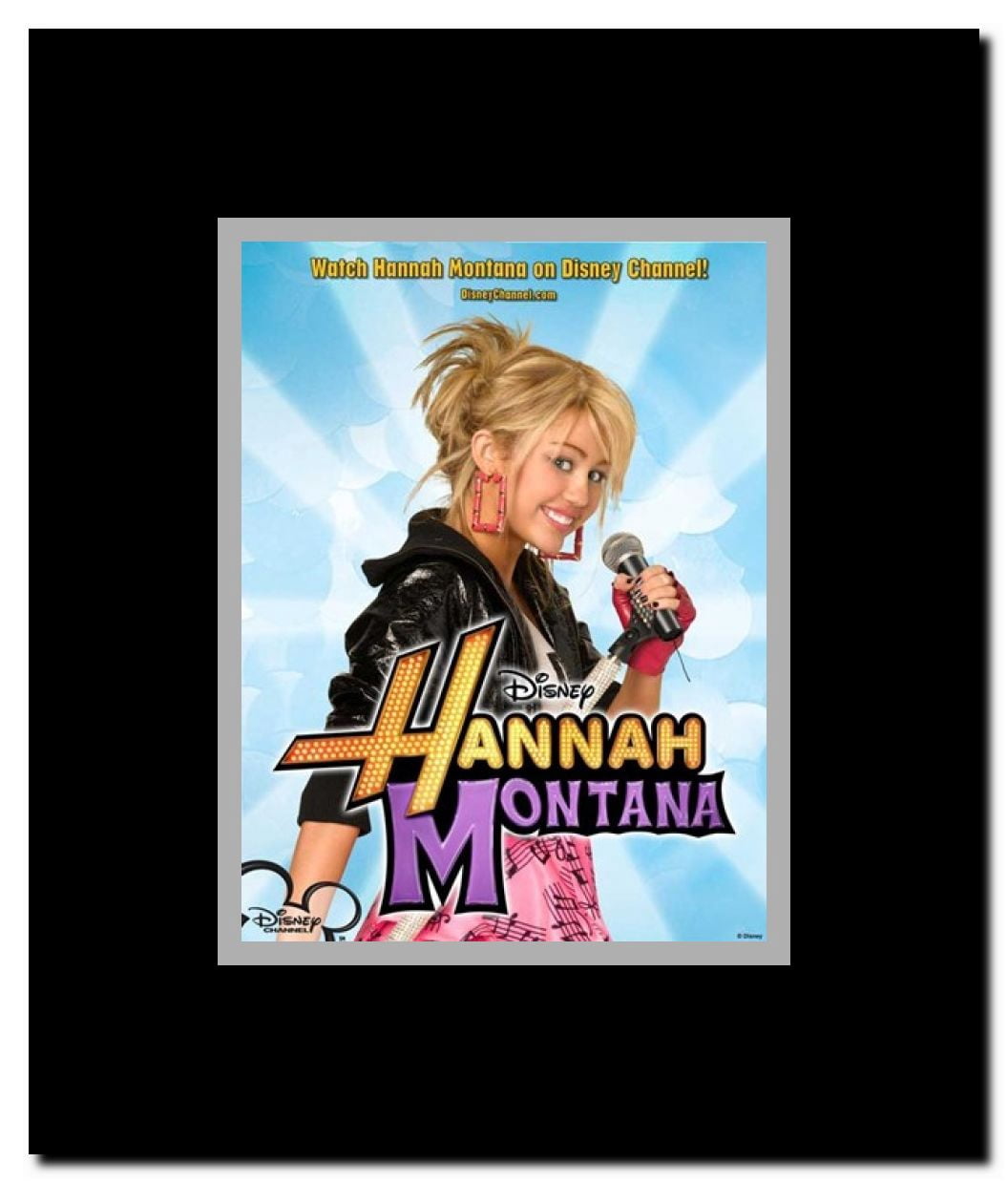 Hannah Montana style E Framed Movie Poster