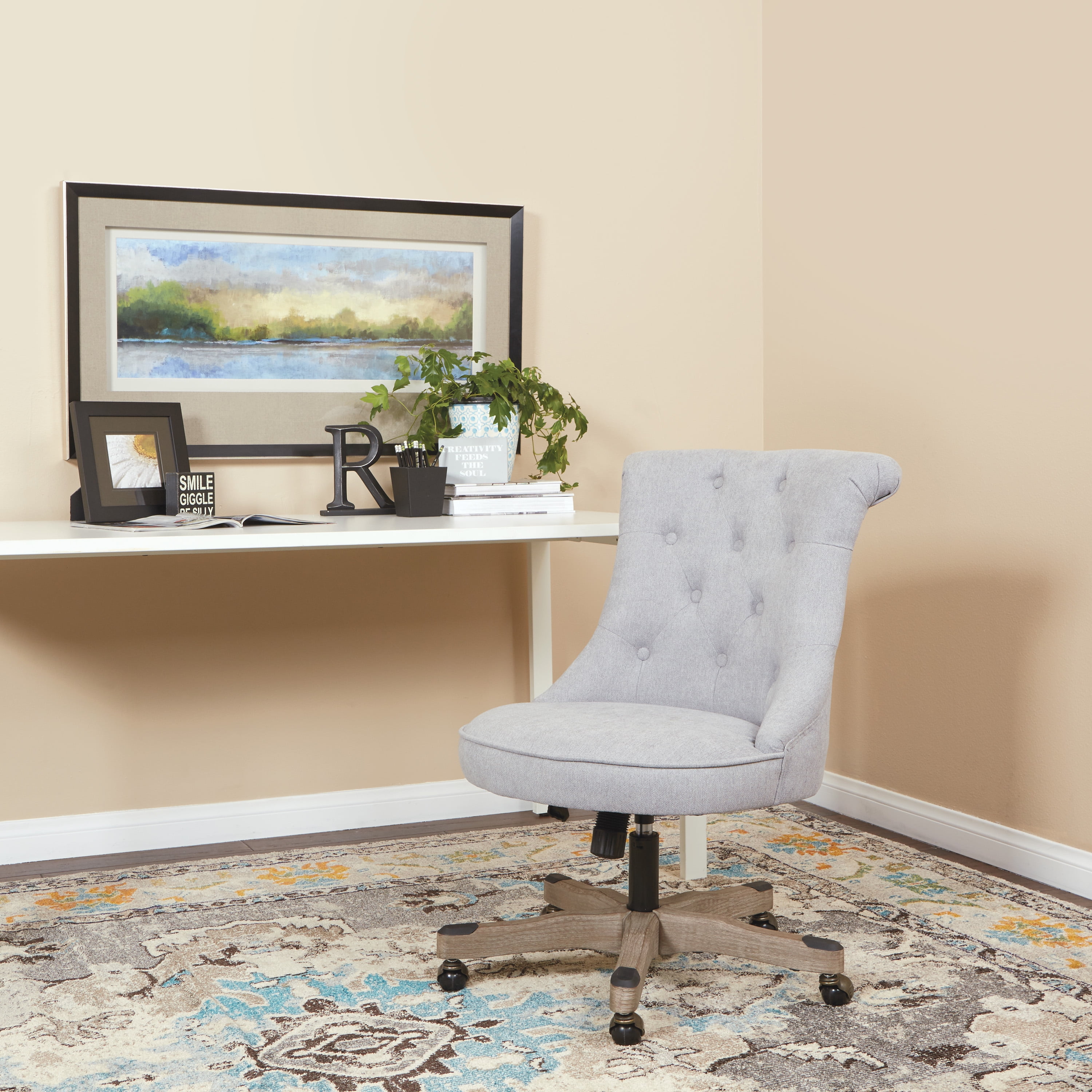 Hannah tufted office chair hot sale