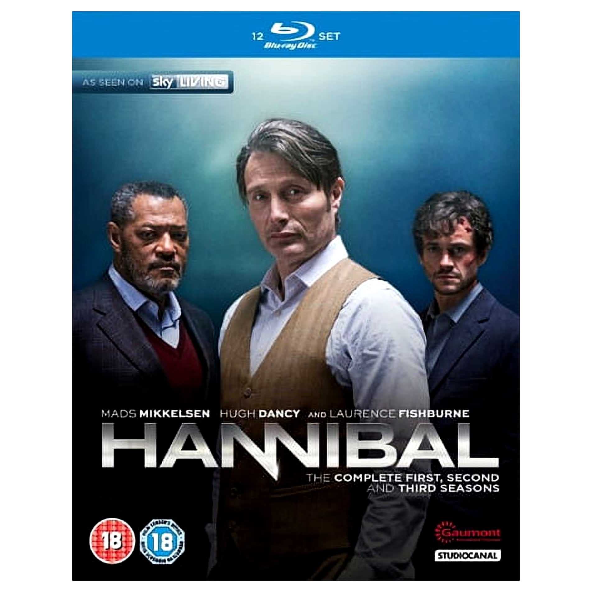 Hannibal Complete Series 1-3 Blu-Ray TV Show Collection, 12-Disc