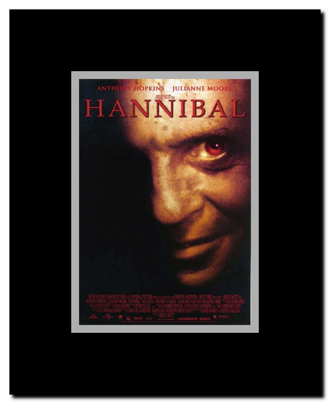 Hannibal Framed Movie Poster