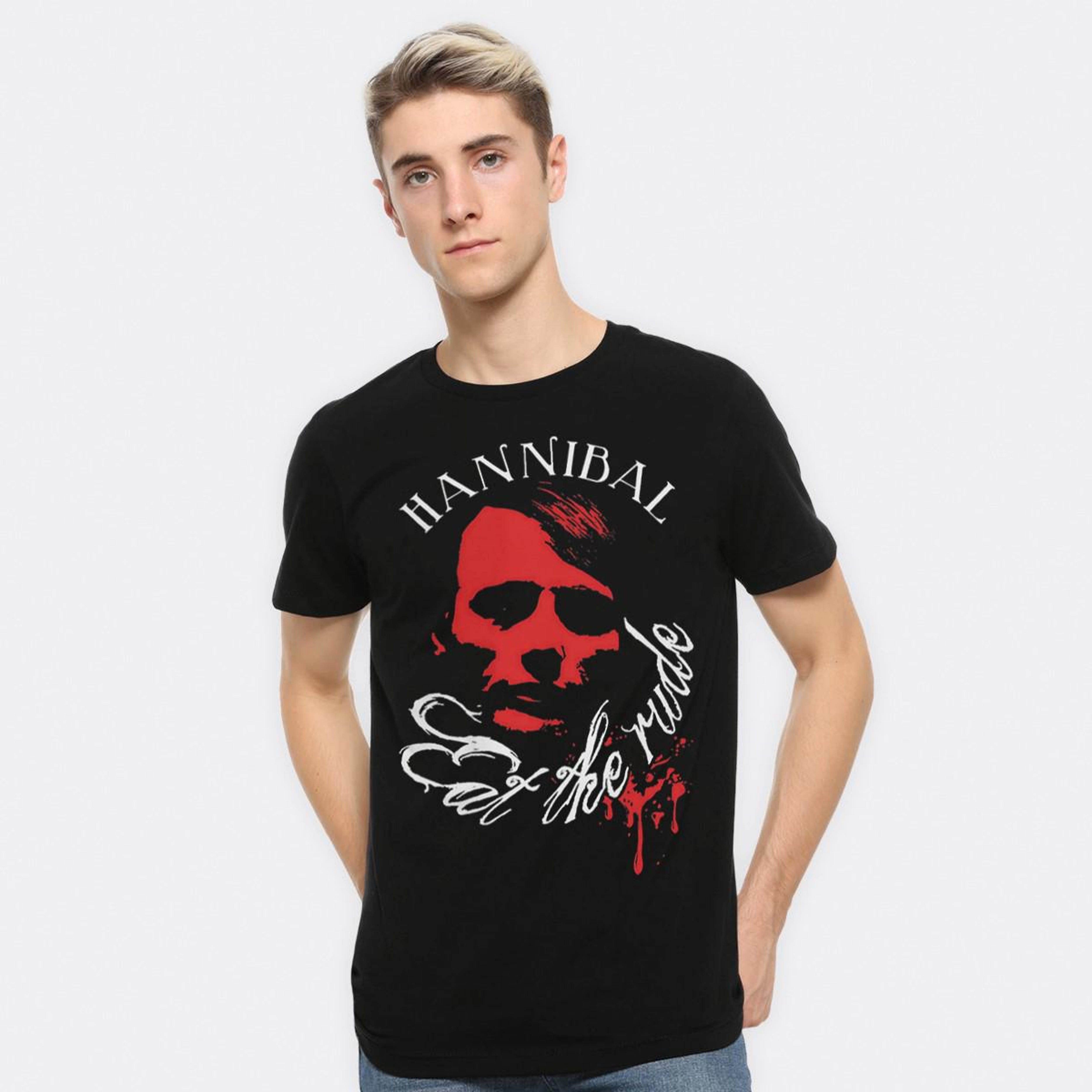 Hannibal T-Shirt Donna Girocollo Grigia: Maglia In Cotone Morbido, Maniche Corte, Regular Fit. Prodotta In Europa.