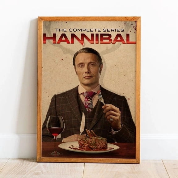 Hannibal Poster Wall Art Retro Print Kraft Paper Prints Home Decor 1 Art Home Decor Office Wall Art