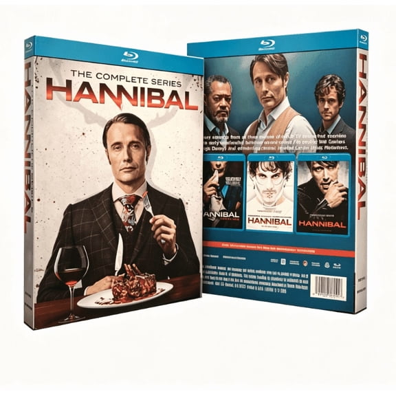 Hannibal: The Complete Series (Seasons 1-3) BR Box Set  Brand New