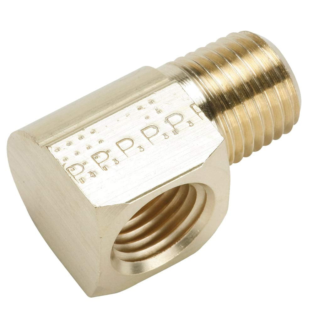 Hannifin 2202p-2-2-pk5 Extruded Elbow Pipe Fitting, Brass, 90 Degree, 1 