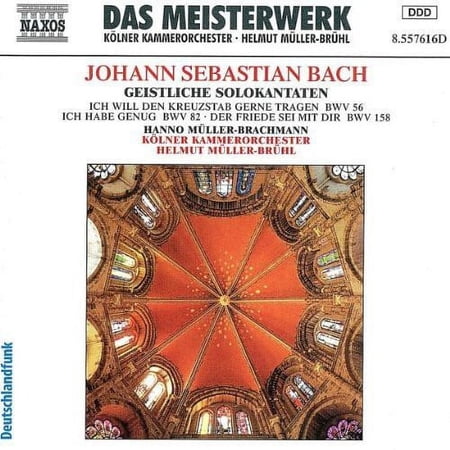 Hanno Muller-Brachmann - Sacred Cantatas for Bass - Music & Performance - CD