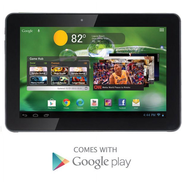 Hannspree 10.1" Android Tablet (metallic