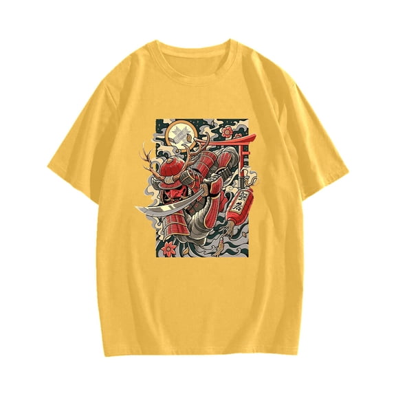 Hannya Buchi Cotton casual T-shirt