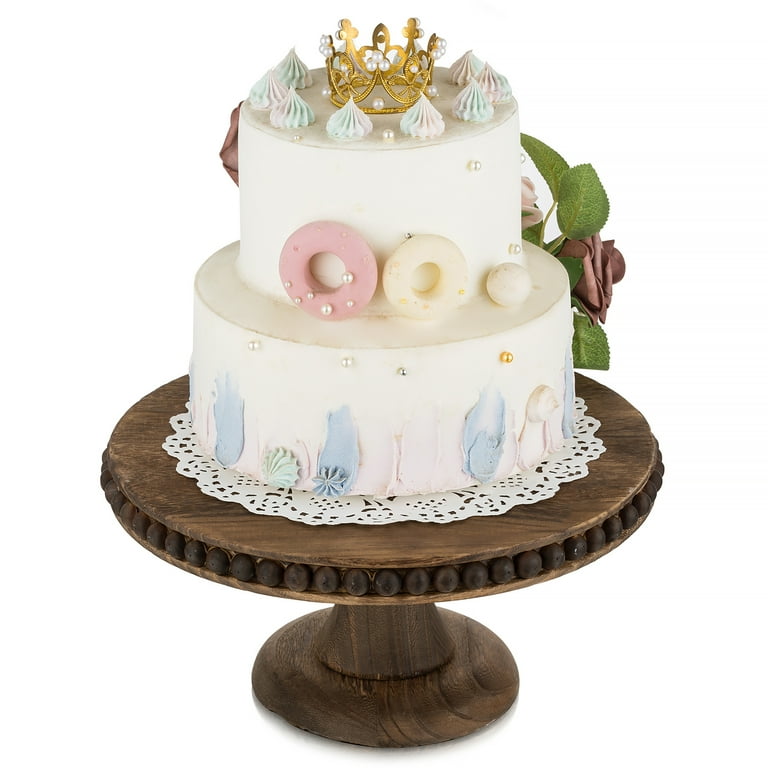 Vintage wooden cake stand new arrivals