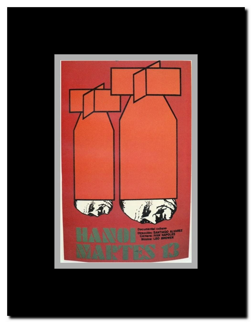 Hanoi Martes 13 Framed Movie Poster
