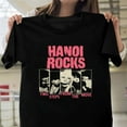 thumbnail image 1 of Hanoi Rocks Two Steps from the Move Finnish Glam Rock Band New Unisex T-Shirt , up to 5XL, 1 of 3