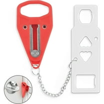 Hanonwoven Portable Door Lock – Enhanced Home Security & Travel Lock for Extra Privacy and Protection, Ideal for Hotels, Apartments, Dorms, and More