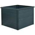 thumbnail image 1 of Hanover 44"x 44"x 30" Green Steel Raised Garden Kit, 1 of 7