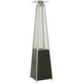 thumbnail image 1 of Hanover 7-Ft. 42,000 BTU Pyramid Propane Patio Heater in Black | Outdoor Heating for Patio, Backyard, Deck, Porch | Battery Ignition Start | Adjustable Temperature | Protective Grill | HAN101BLK, 1 of 8