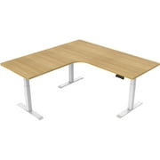 72x72x31 L Shape Sit/Stand Electric Desk