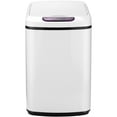 thumbnail image 1 of Hanover 9-Liter / 2.3-Gallon Trash Can with Sensor Lid in White, 1 of 11