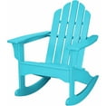 thumbnail image 1 of Hanover All-Weather Adirondack Rocking Chair in Aruba, 1 of 10