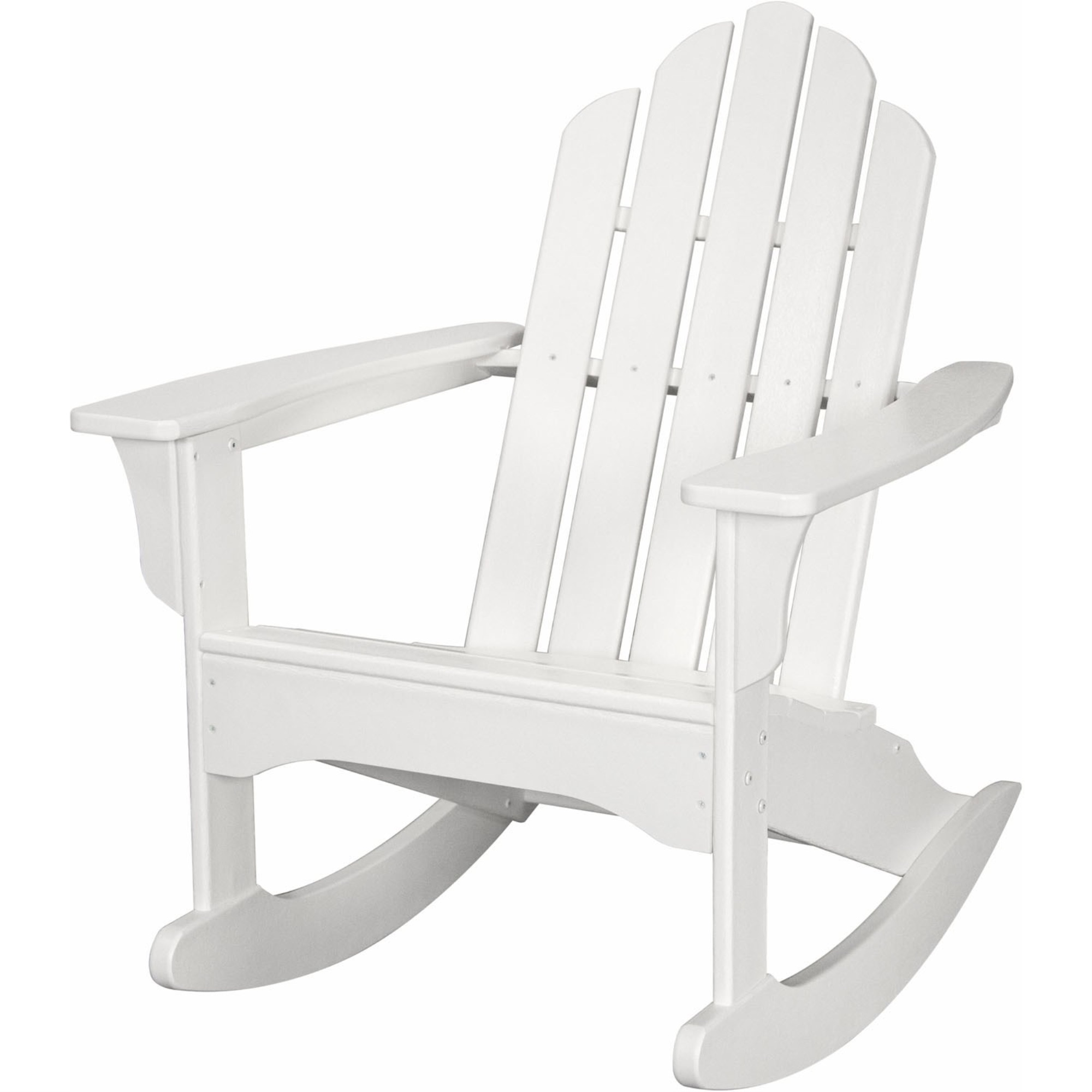 Hanover All-Weather Adirondack Rocking Chair in White - image 1 of 2
