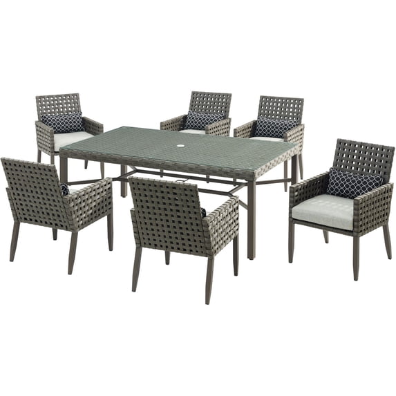Hanover Archer 7-Piece Dining Set