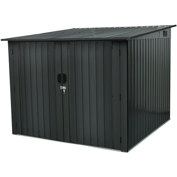 Hanover Bicycle Storage Shed HANBIKESHD-GRY