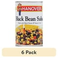 (6 pack) Hanover Black Bean Salsa, 16 oz