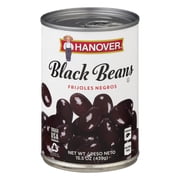 Hanover Black Beans, 15.5 oz Can – Vegan, Gluten Free Pantry Staple