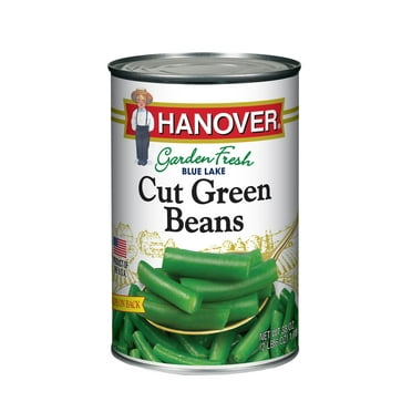 Hanover Blue Lake Cut Green Beans, 38 oz Can