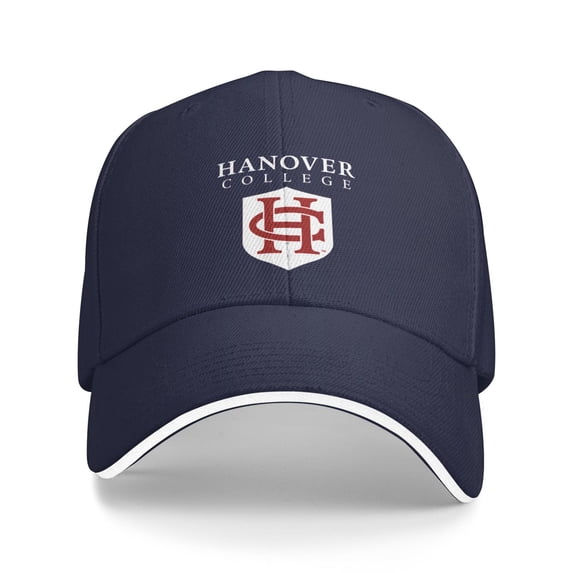 Hanover College Logo Sandwich Cap Unisex Classic Baseball Capunisex Adjustable Casquette Dad Hat