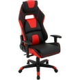 thumbnail image 1 of Hanover Commando Ergonomic Gaming Chair in Black and Red with Adjustable Gas Lift Seating and Lumbar Support, 1 of 8