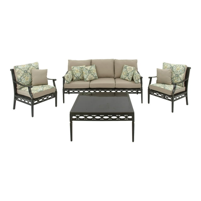 Hanover Cortez 4-Piece Patio Set