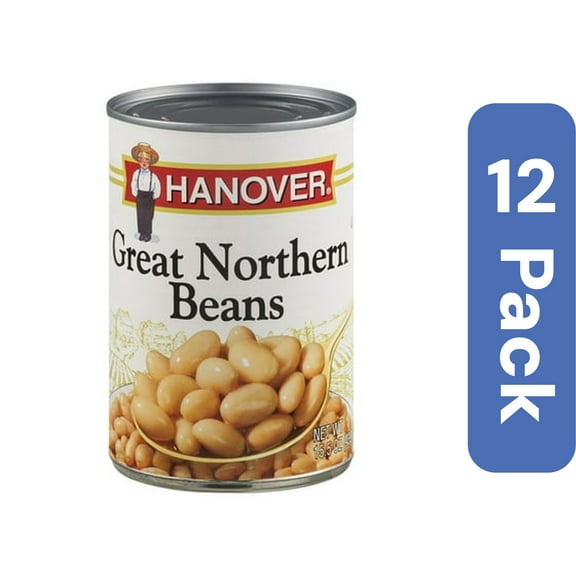 Hanover Great Northern Beans 15.5 oz (Pack Of 12)