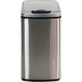thumbnail image 1 of Hanover Hands Free Garbage Bin, Fingerprint resistant, Soft Close, Sensor Lid, 12 Liter/3.2 Gallon, 1 of 16