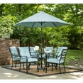 thumbnail image 1 of Hanover Lavallette 7-Piece Outdoor Dining Set in Ocean Blue, LAVDN7PC-BLU-SU, 1 of 17