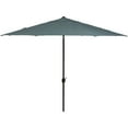 thumbnail image 1 of Hanover Montclair 11-Ft. Market Outdoor Umbrella in Ocean Blue, 1 of 3
