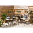 thumbnail image 1 of Hanover Montclair 5-Piece Patio Set in Tan with 4 Chairs and a 33-in. Counter-Height Dining Table, 1 of 19