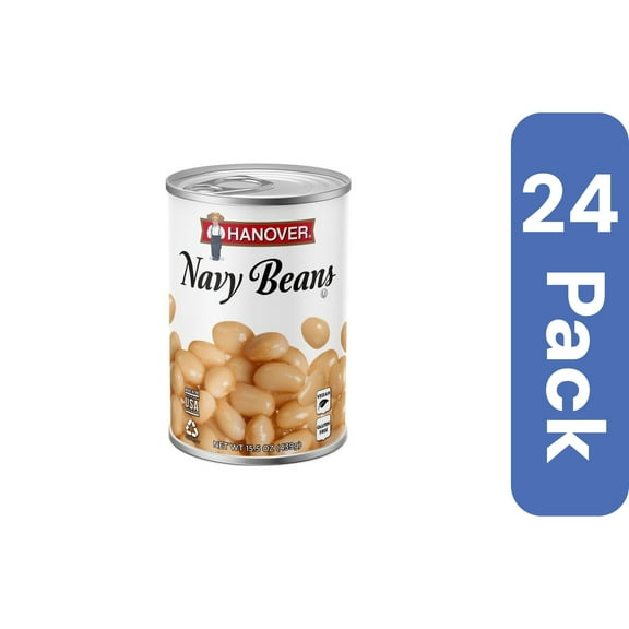 Hanover Navy Beans 15.5 oz (Pack Of 24)