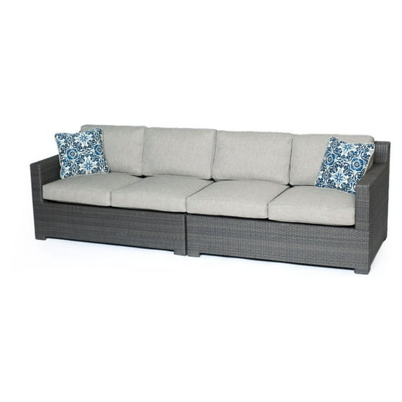 Hanover Outdoor Metropolitan 2-Piece Loveseat Set