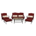 thumbnail image 1 of Hanover Outdoor Oceana 6-Piece Patio Set with Tile-Top Coffee Table, 1 of 11