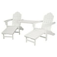 thumbnail image 1 of Hanover Outdoor Rio 3-Piece All-Weather Chat Set with Hideaway Ottoman, 1 of 4