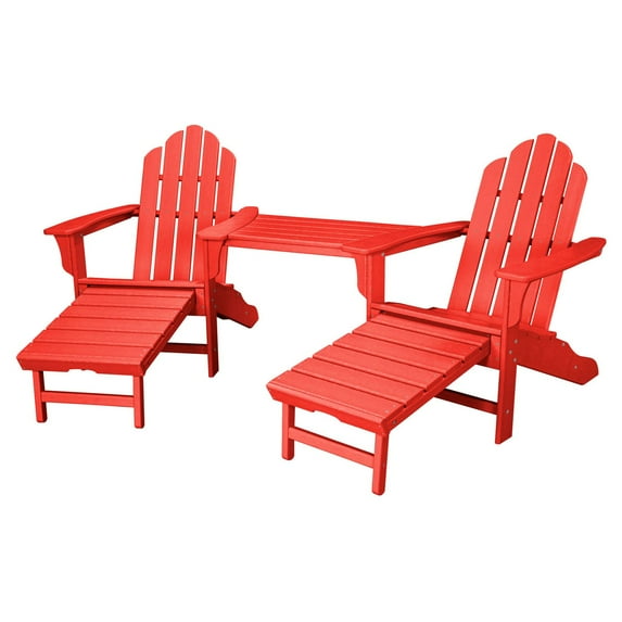 Hanover All-Weather Rio 3pc Tete-a-Tete: 2 AdChr w/Ott, Tete-a-Tete Tbl