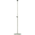 thumbnail image 1 of Hanover Silver Stainless Steel Adjustable Pole for Heat Lamps with Weighted Base | Extendable up to 80-Inches | Sturdy Portable Outdoor Stand for Infrared Heat Lamps | HAN1071ST-SLV, 1 of 5