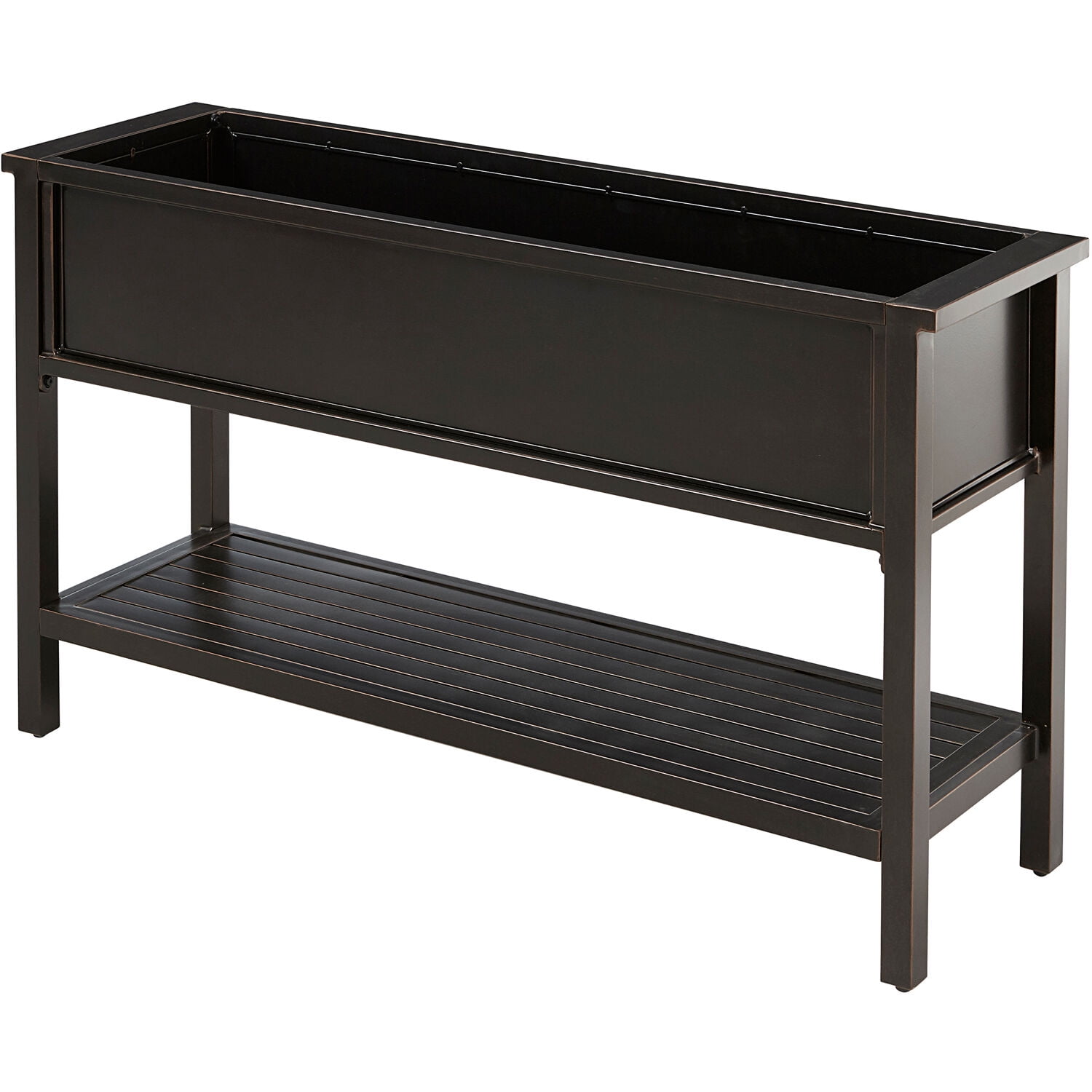 Hanover Traditions 51-in. Raised Garden Bed Planter with Storage Shelf