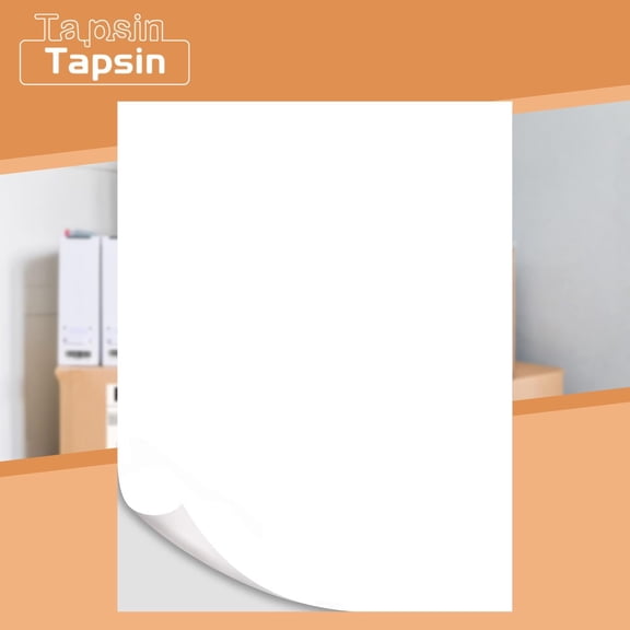 Hanrise Full Sheet Labels 8.5 X 11, White Matte Sticker Paper, Laser/Inkjet Printing, 1000 Sheets, 1000 Labels, 1 Up Shipping Mailing Address Storage Bin Labels Stickers 8-1/2" x 11"