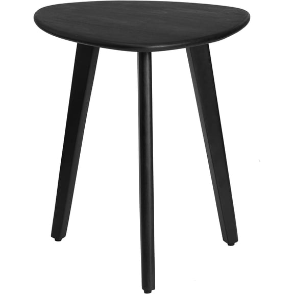 Hanrise Side Table - Wandsworth Wooden End Table - Exclusively Designed Hand Crafted Small Tables - Contemporary Triangle End Table for Living Room, Bedroom Bedside Tables and Office