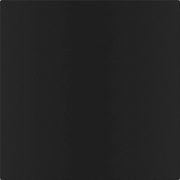 Hanrise Smooth Black 2ft x 2ft Vinyl Drop Ceiling Tile - Box of 10 - Waterproof, Washable, Fire-Rated, 4mm PVC (40 Sq.ft) (Black, 2x2)