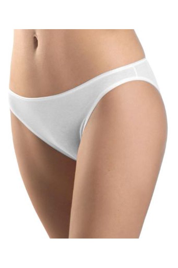 Women's Hi Cut Brief, White, Small