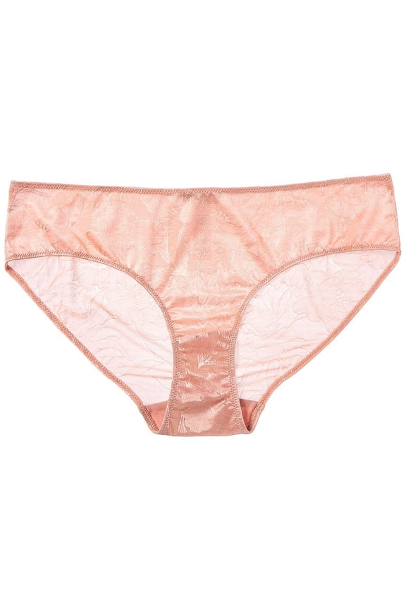 MOCHA POWDER Tina Hi-Cut Brief Panty, US Medium